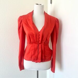 BCBGMAXAZRIA Orange Top